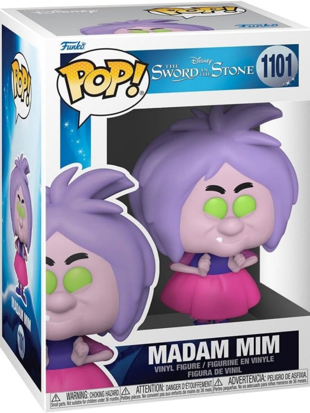 Disney Sword in The Stone Madam Mim Funko POP! Collectible Figure - Multicolor